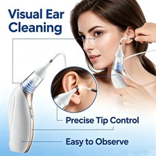Electric Sucker Nasal Aspirator Ear Cleaner for Adults Ears Nose Swimming Ear