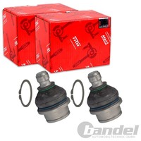 2X TRW Traggelenke Beidseitig Unten Vorne Passend FÜR Nissan NP300 Pathfinder