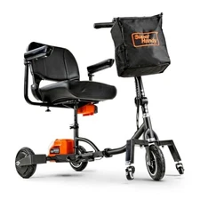 SuperHandy Passport Plus Mobility Scooter - Foldable 3 Wheel, Aluminum Frame