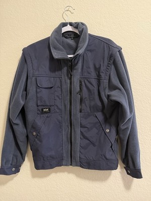 Helly Hansen Workwear Fleece Jacket/ Vest Removable Sleeves Size Men s Small
