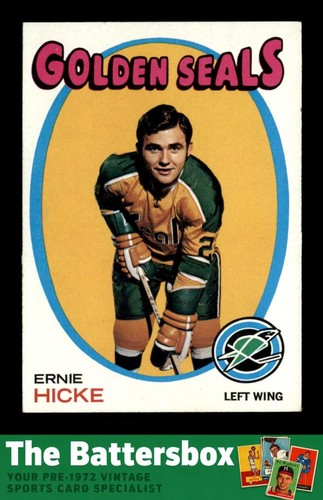 Ernie Hicke #61 1971 Topps card