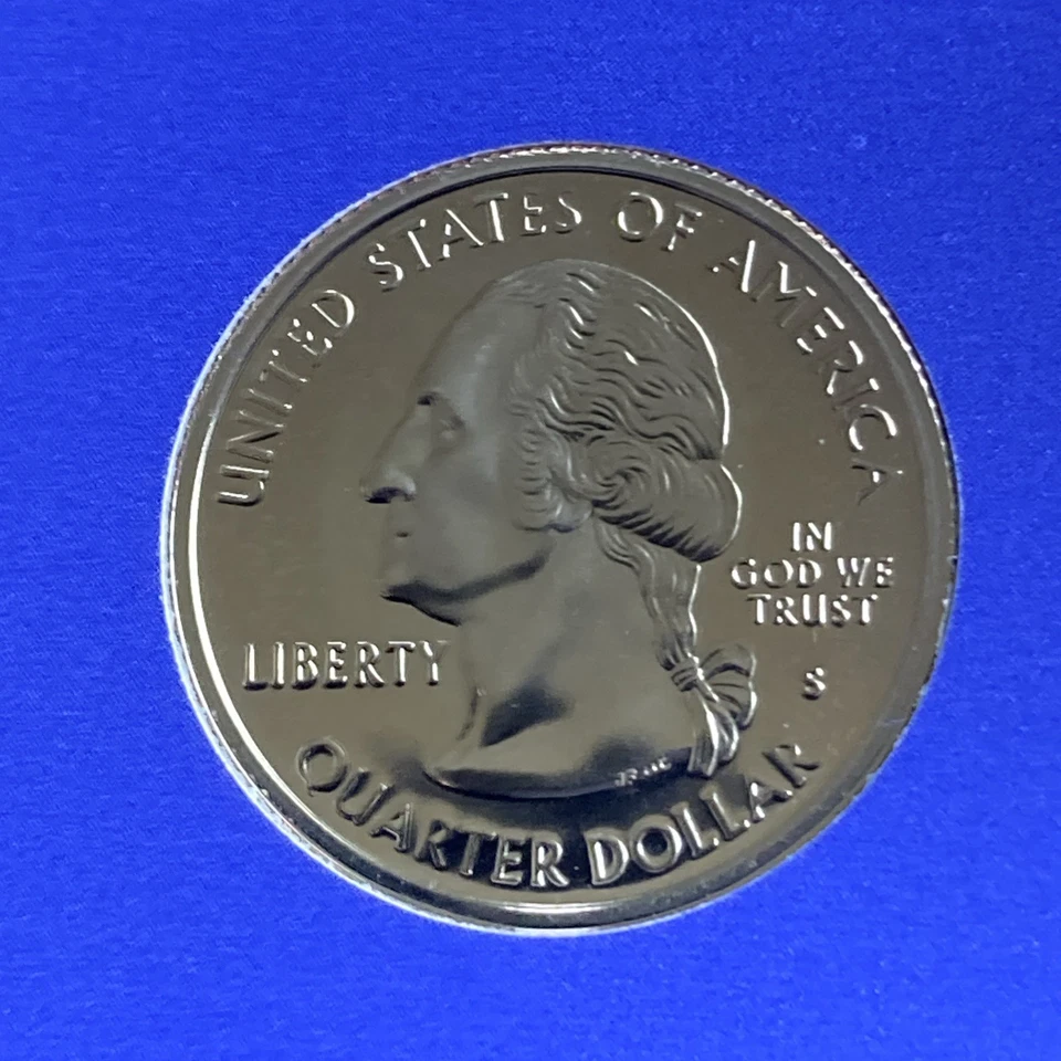 2000 S Proof Vermont Statehood Quarter - From Proof Set Free Shipping - Image 2 of 2