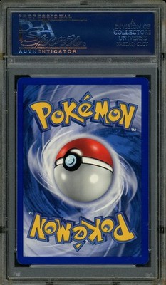 1999 Pokemon Base Set 1st Edition Shadowless Lightning Energy PSA