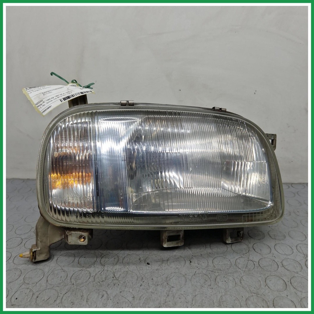 Faro Fanale Proiettore Anteriore Destro DX Nissan Micra II B60105F206 1992 1998