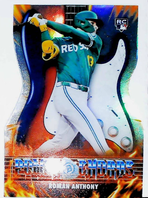2026 Bowman Chrome Power Chords PC-14 Roman Anthony Boston Red Sox