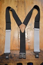 Perry Suspenders Illinois B.A.S.S. Federation,Black & Gray