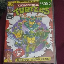 Teenage Mutant Ninja Turtles Season 6 Promo 2-Disc DVD Fred Wolf Films Teenage Mutant Ninja Turtles Season 6 Promo 2-Disc DVD Fred Wolf Films