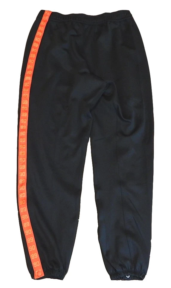 Pantalones de calentamiento emitidos por Nike City Team DET Bad Boys DET negros XL altos de Detroit Pistons Foto 2 de 4