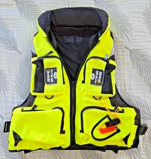 ProTackle Adult Life Jacket Adjustable Swimming Boating Sailing Water Sport Sz L