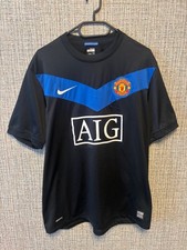 Manchester United Away football shirt 2009 Soccer Nike Jersey Mens Trikot Size L