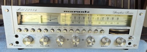 Marantz 2285B Stereophonic Receiver Tested, w panels, seems all original Vintage