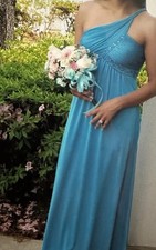 Formal One- Shoulder Sequin Dress - Adrianna Papell