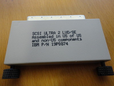 IBM 19P0874 SCSI Ultra2 LVD/SE terminator for 3580 3581 Series
