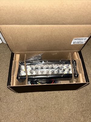 Rigid 110313 Universal Black E Series Pro 10'' Spot / Flood Combo LED Light Bar