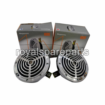 Roots Megasonic Horn High Low Tone 12V Horn Universal Fit