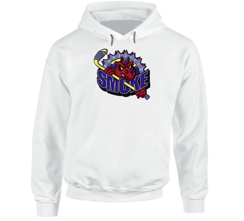 Asheville Smoke Hockey Hoodie Hooded Sweatshirt UHL Brantford - Picture 5 of 6