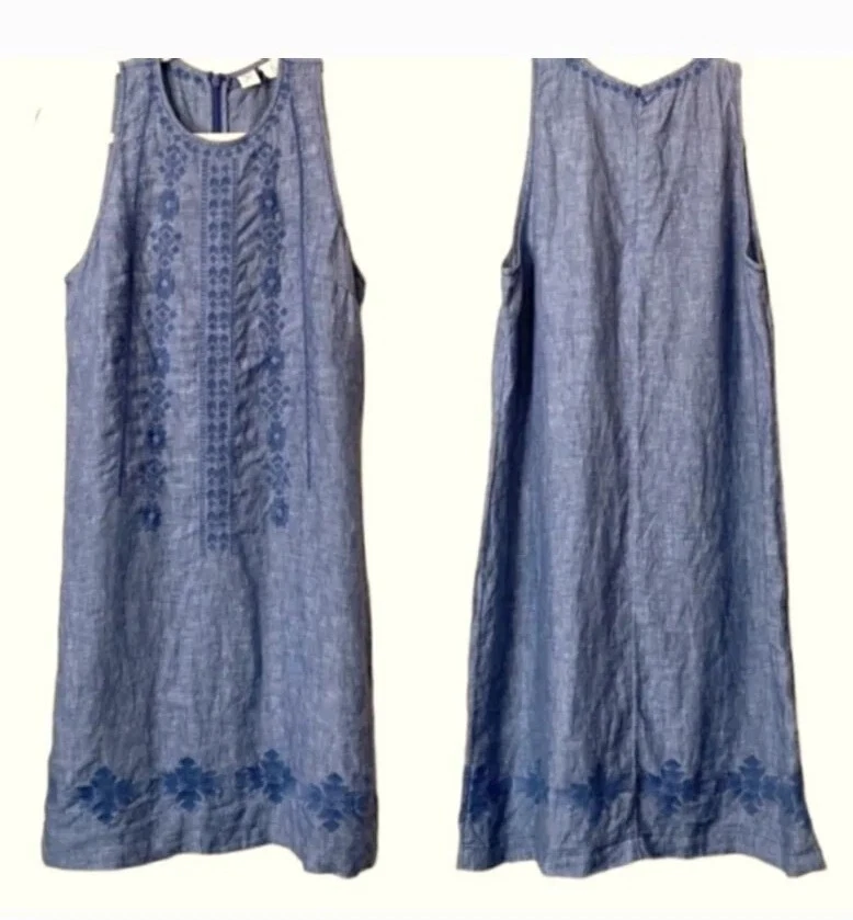 chinese dress ladies Layla Midi Linen Dress  Ysanne