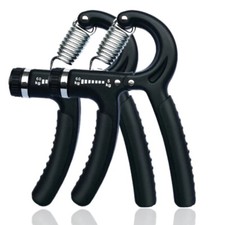 Hand Grip Adjustable Trainer Gripper Strengthener Gym Strength Power Exerciser