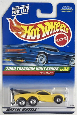 2000 Hot Wheels Treasure Hunt Series Tow Jam RR Wheels Limited Edition # 2 / 12