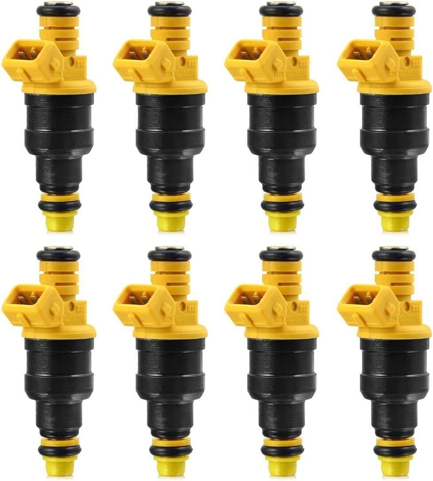 8x Bosch Fuel Injectors Fits 91-04 Ford Mustang E-150 Excursion 4.6L 0280150943 - Image 2 of 4