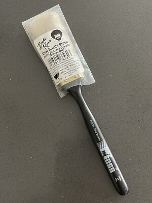Bob Ross Weber Oval Bristle Oil Painting  Brush 1'' Width R6431 Art Artist