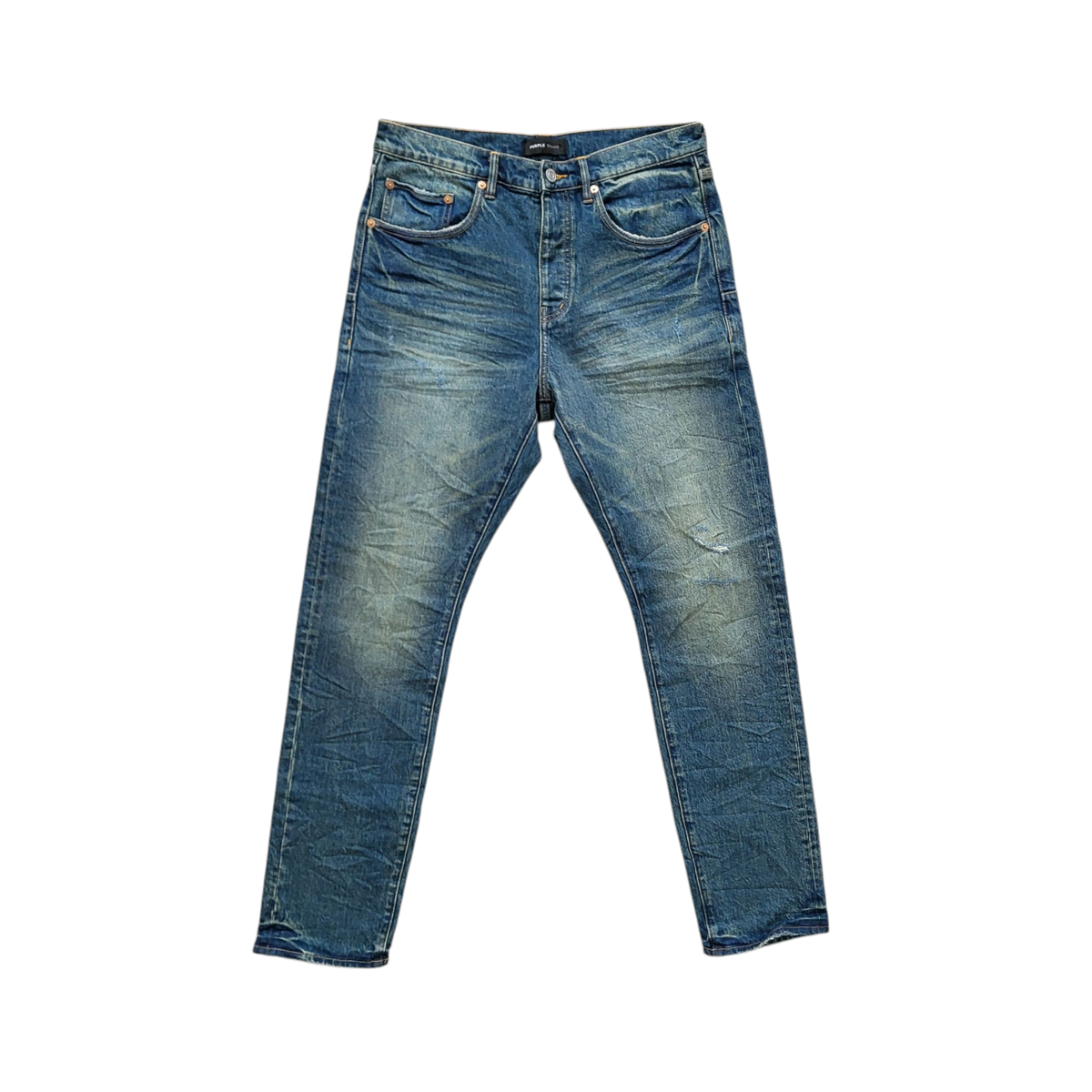 Purple Brand P005 Slim Straight Vintage Dirty Patina Jeans