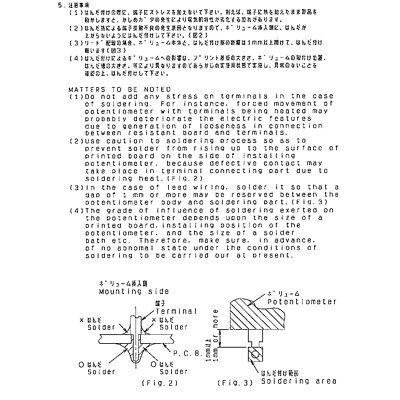 Potenziometro A Scorrimento Alps RSA0N11 10K, Lineare, N-Fader, Per PCB, 100mm