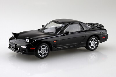 Aoshima 1/32 Anfini FD3S RX-7 Brilliant Black Snap Kit Plastic