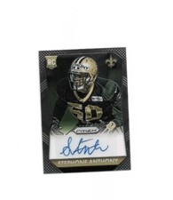 2015 Prizm SP ROOKIE STEPHONE ANTHONY AUTO RC SAINTS RARE 