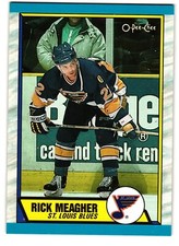 1989-90 O-Pee-Chee #116 Rick Meagher St. Louis Blues