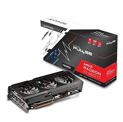 SAPPHIRE PULSE RADEON RX 6800 XT 16GB Tarjeta gráfica 11304-03-20G VD7868 - Imagen 1 de 6