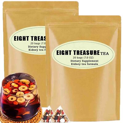 Ginseng Five Treasure Tea, Formula Del Tè Del Rene Italia - Foto 10