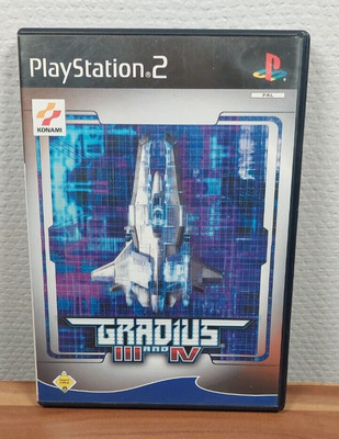 Gradius III & IV - 3 and 4 - Playstation 2 - PS2 - Konami - Anleitung