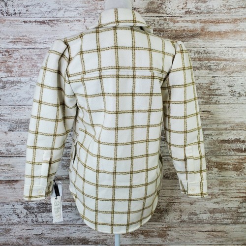 Bond Plaid Puff Sleeve Button 