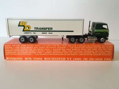 winross model trucks