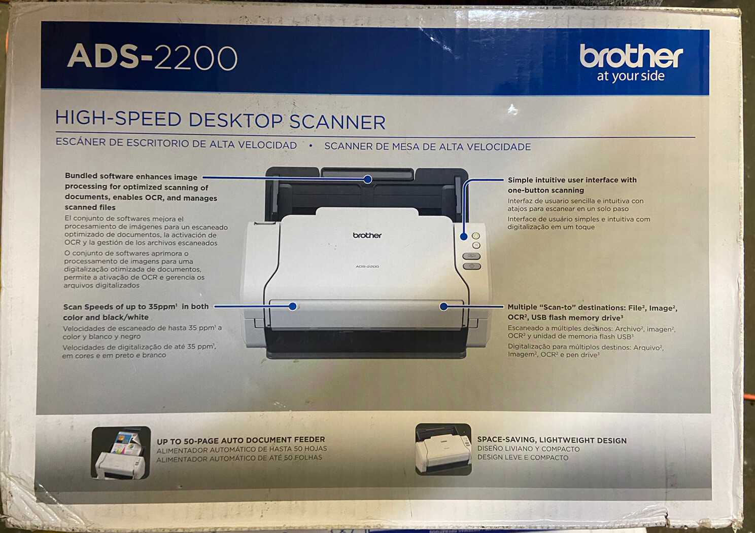 brother 2200 scanner