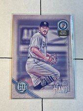 Brad Hand 2018 Topps Gypsy Queen Missing Black Plate SP Parallel #241 Padres