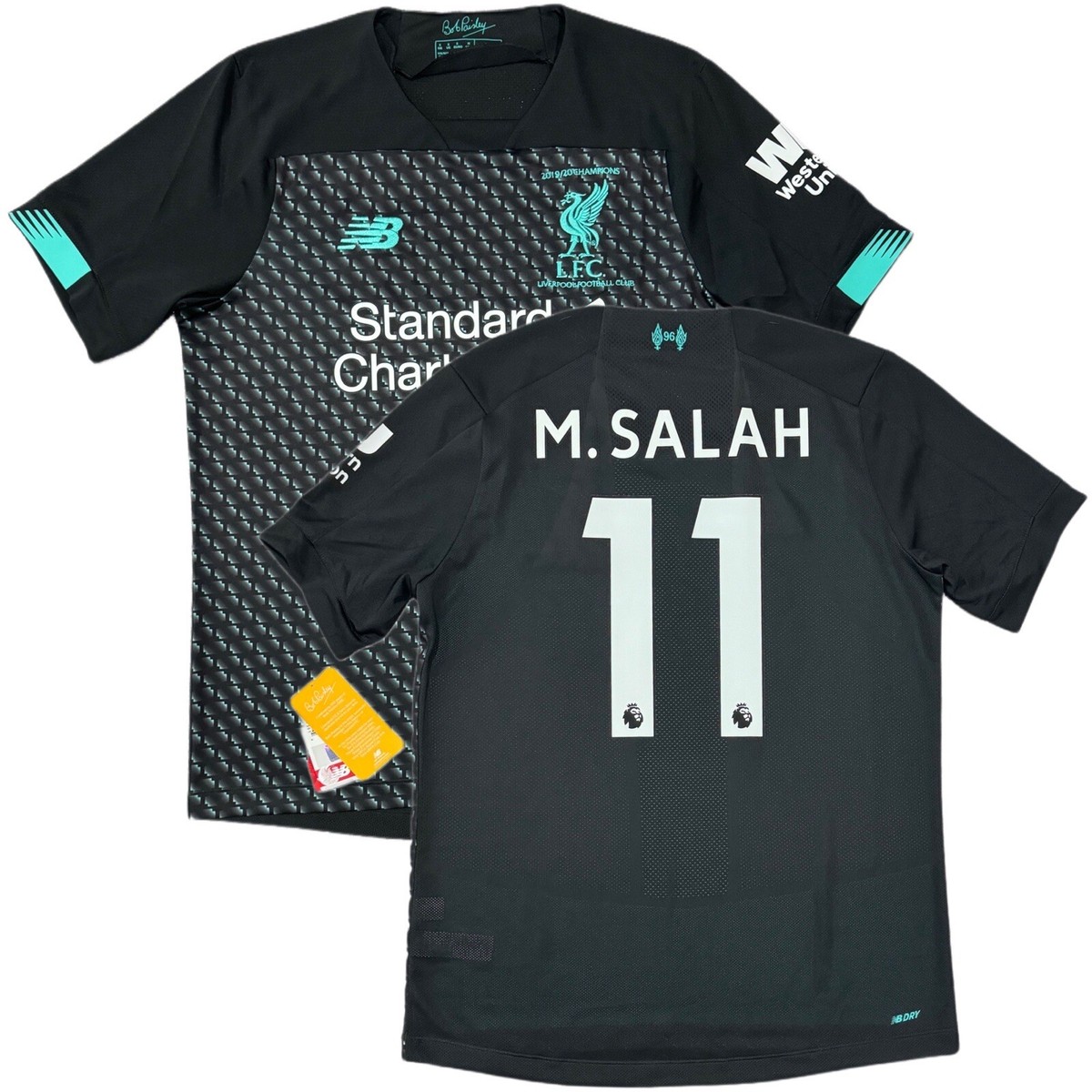 2019/20 Liverpool Third Jersey #11 Mohamed Salah Small Nike 2019/20 Liverpool Third Jersey #11 Mohamed Salah Small Nike