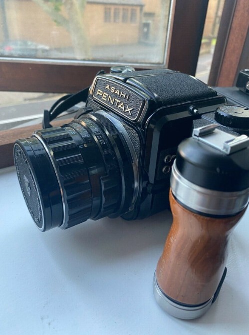Asahi Pentax 6x7 67 MLU Medium Format Camera Kit | eBay UK