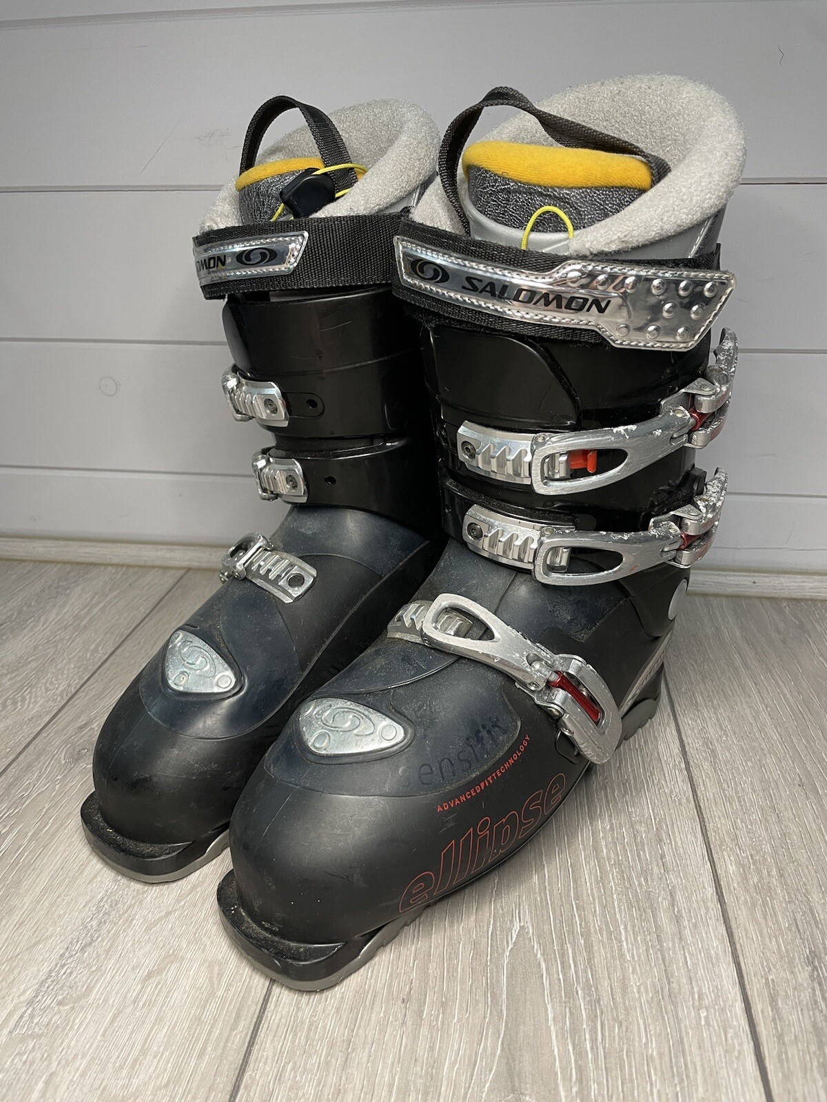Stivali da sci Salomon Ellipse Performance su misura per prestazioni taglia 27 neri