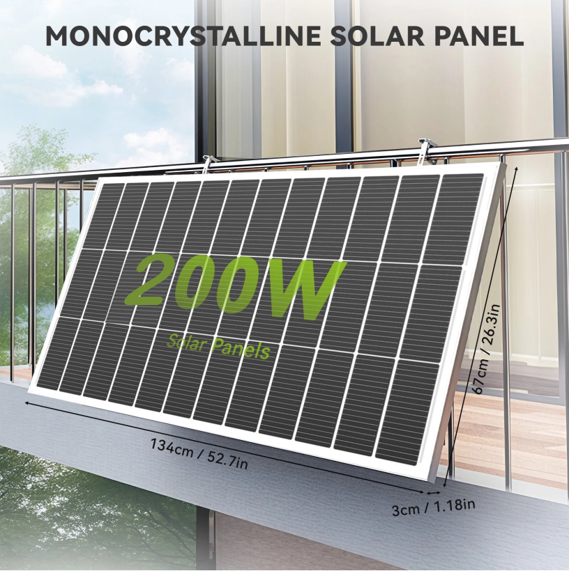 200W 300W 400W 500W 600W 800W Photovoltaik Mono Solarpanel PV Module Solarmodul 404263390489