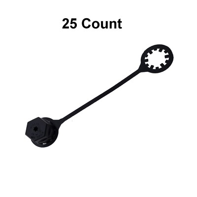 25x R-1234YF A/C Charge Port Service Cap M10x0.75 Long Thread