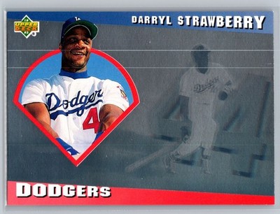 1993 Upper Deck Diamond Gallery #9 Darryl Strawberry