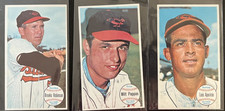 LOT OF (3) 1964 GIANT SIZE ALL STARS, BALTIMORE ORIOLES, BROOKS ROBINSON, 110825