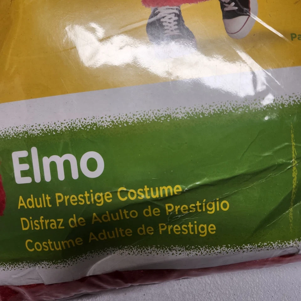 Disfraz de Halloween Calle Sésamo Completo de Peluche Elmo Prestige Adulto XL Hombres con Licencia Foto 2 de 4