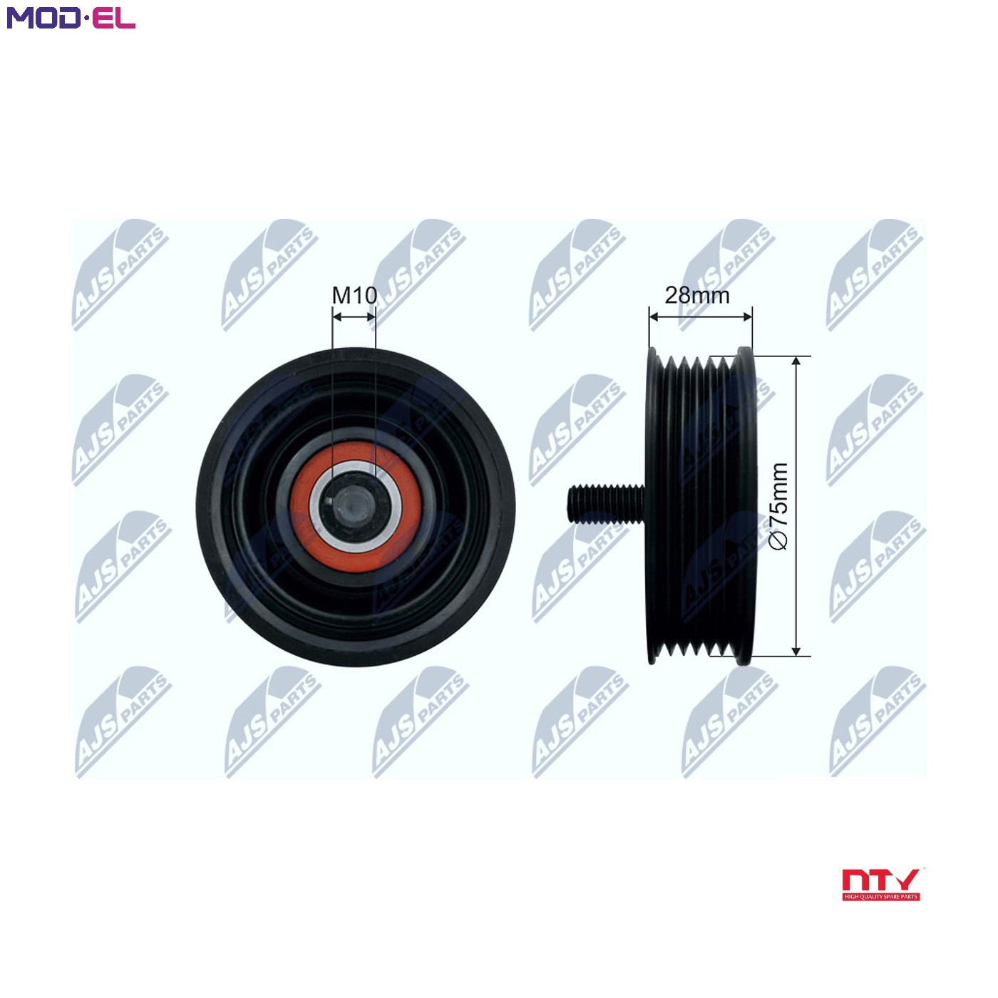 Belt idler pulley RNK-LR-012 NTY for LAND ROVER JAGUAR - Image 7