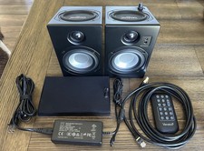 Vanatoo Transparent Zero Plus Powered Computer  TV Speakers 120W with Bluetooth