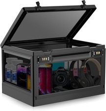 Extra Large Lock Box for Medication Safe, Medicine Lockable Storage Box with Cod