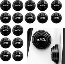 16 PCS Car Door Shock Absorber Protector, Sound Insulation and An Size: 16 PCS