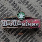 Budweiser Vintage Breweriana Sign Collectible Beer Advertising Display Decor